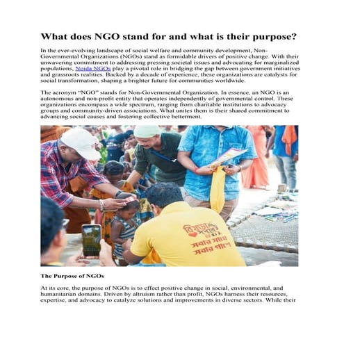 What does NGO stand for and what is their purpose.pdf