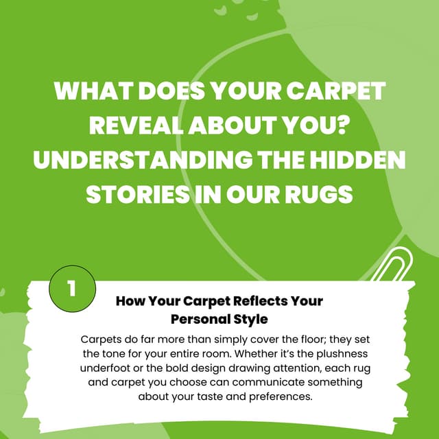 What Does Your Carpet Reveal About You? Understanding the Hidden Stories in Our Rugs