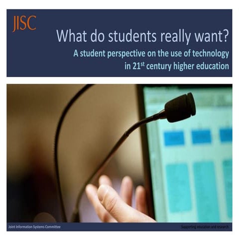 What do students really want