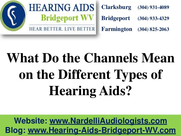 What Do the Channels Mean on the Different Types of Hearing Aids?