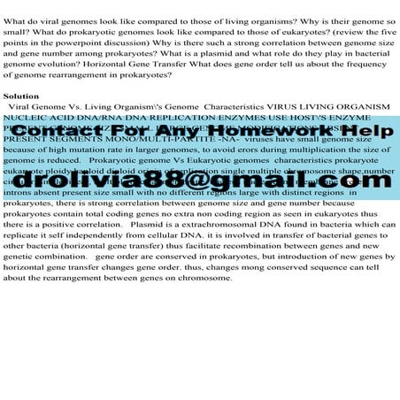 What do viral genomes look like compared to those of living organism.pdf