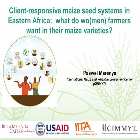 What do women and men farmers want in their maize varieties