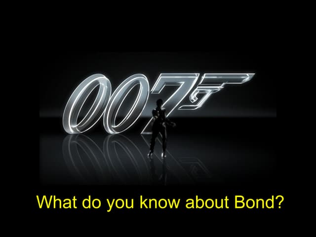 What do you know about Bond?
