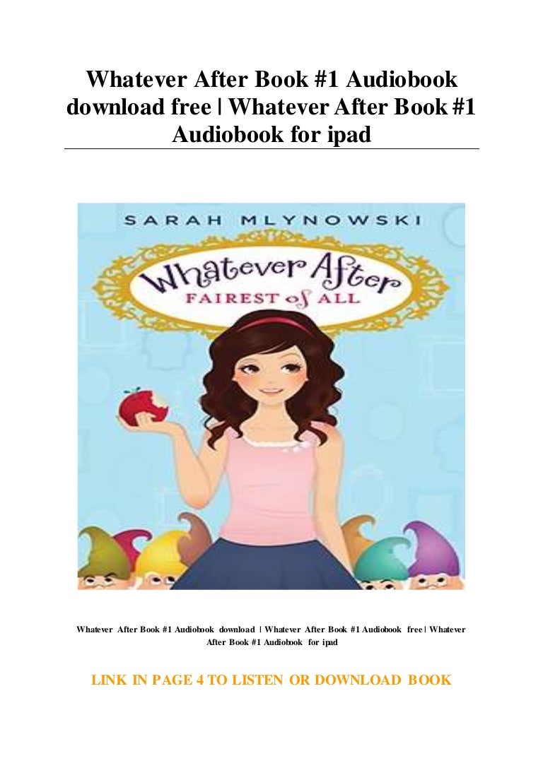 Whatever After Book 1 Audiobook download free Whatever After Book