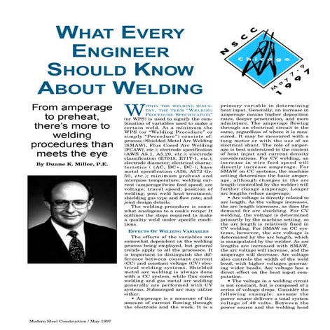 What every engineer should know about welding