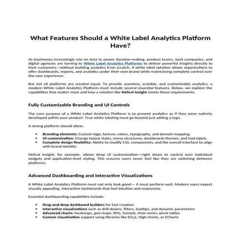 What Features Should a White Label Analytics Platform Have.docx