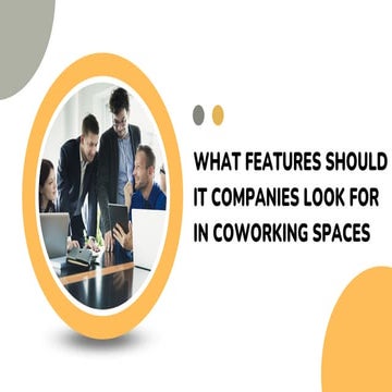 What is coworking?