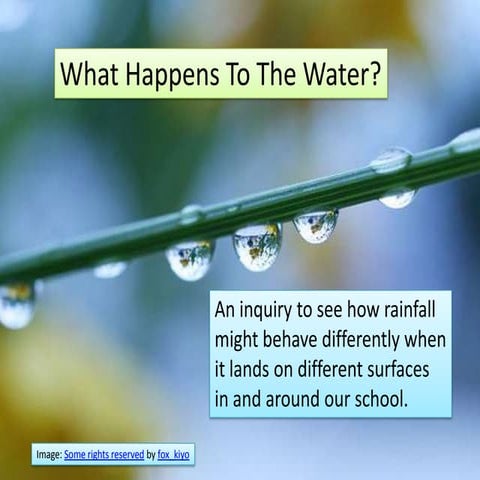 What Happens To The Water?