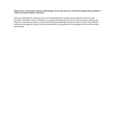 Evaluation Question 6 | PPTX