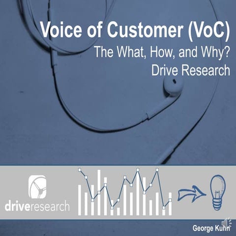 What, How, and Why of Voice of Customer (VoC)