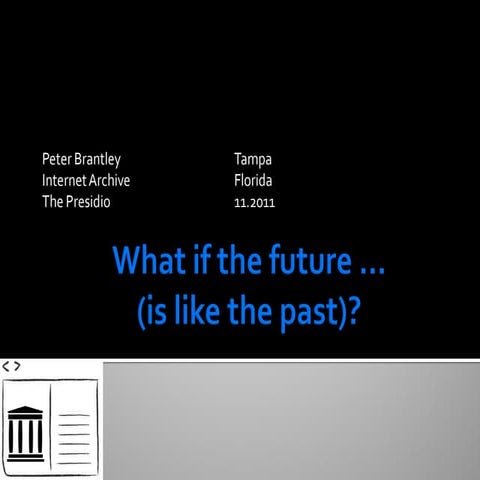 What if the future (of libraries)