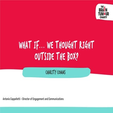What if we thought right outside the box?
