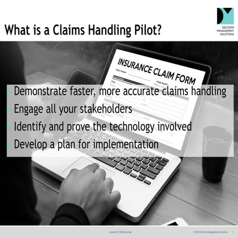 What is a claims handling pilot?