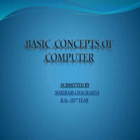 What is a computer | PPT