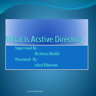What is active directory