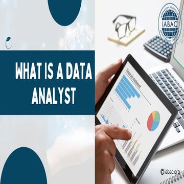 What is a Data Analyst | IABAC Certification