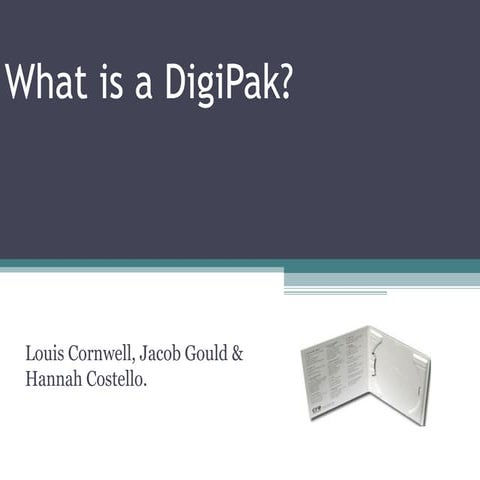 What Is A Digipak?