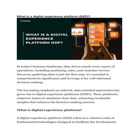 What is a digital experience platform.pdf