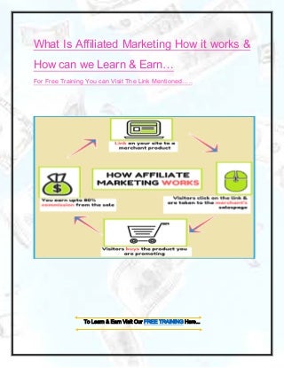 What is affiliate marketing &amp; how to learn &amp; earn from