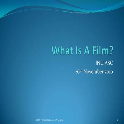What is a film