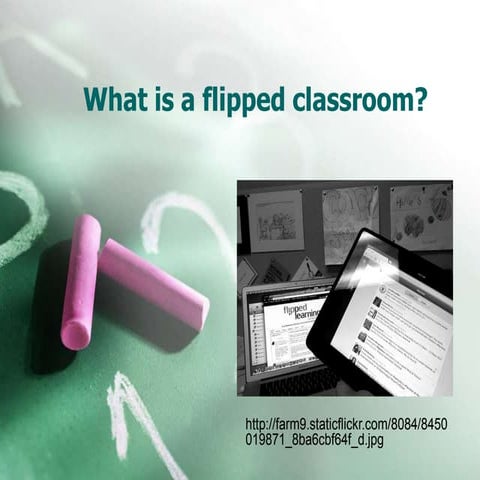 What is a flipped classroom
