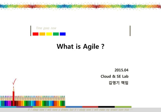 What is agile