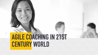 What is agile coaching?