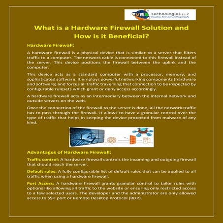 What is a Hardware Firewall Solution and How is it Beneficial.pdf