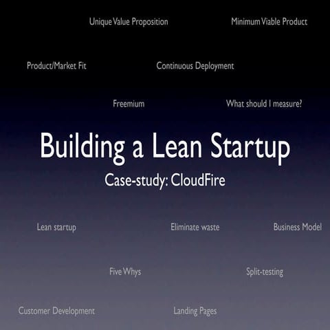 Building a Lean Startup