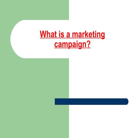What is a marketing1