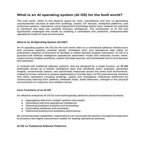 What is an AI operating system (AI OS) for the built world.pdf