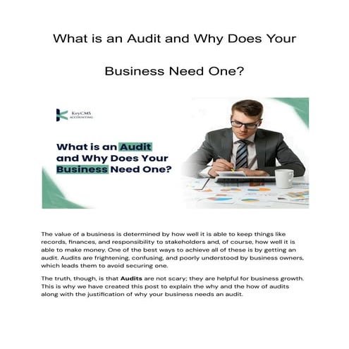 What Is an Audit & Why Your Business Needs One Today | PDF