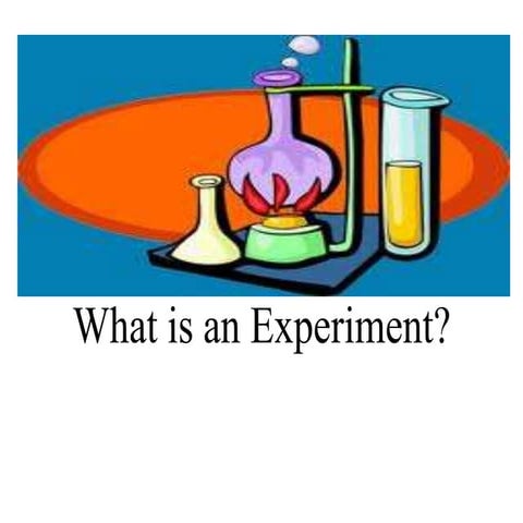 What is an experimental research (1)