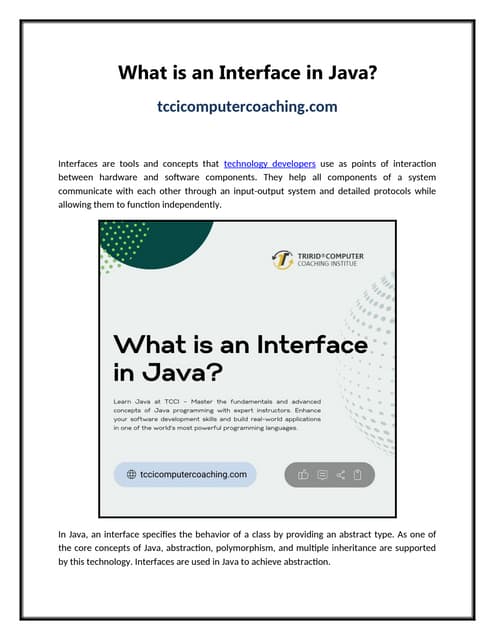 Understanding Interfaces in Java: A Beginner's Guide to Java ...