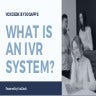 What is an ivr system