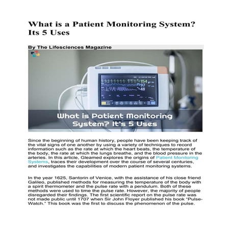 What is a Patient Monitoring System.pdf