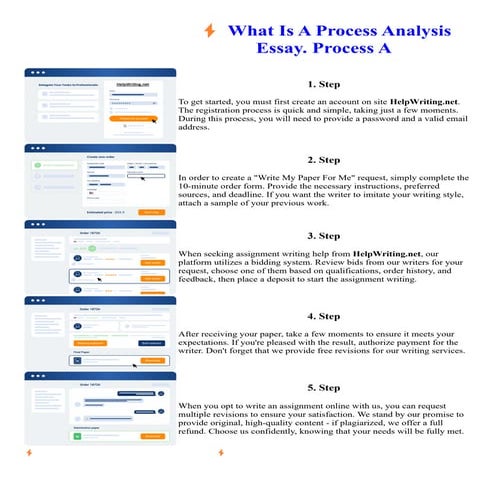 What Is A Process Analysis Essay. Process A