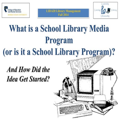 What is a school library media center