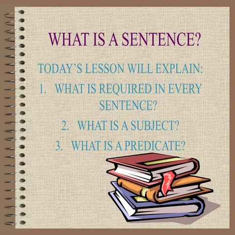 sentence