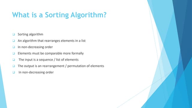 What is a Sorting Algorithm Ishank mini project.pptx