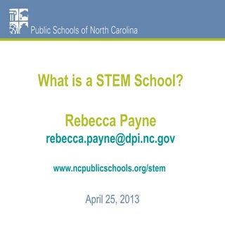 What is a STEM School?