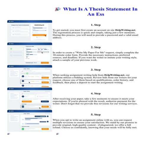 Narrative Essay Thesis Statement Examples | PDF