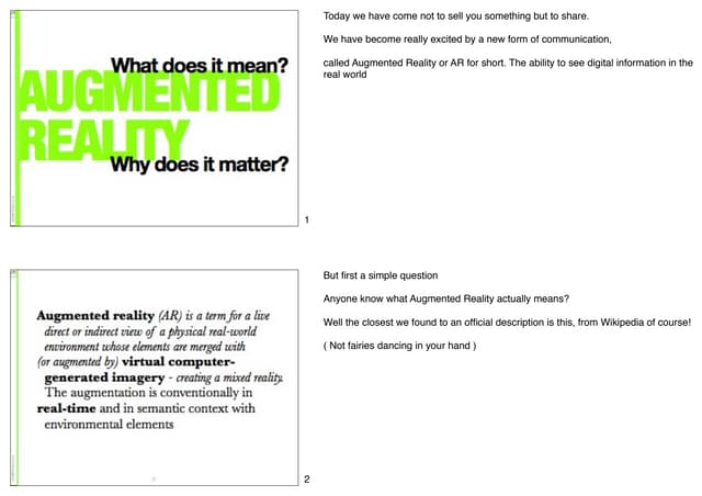 What is Augmented Reality?