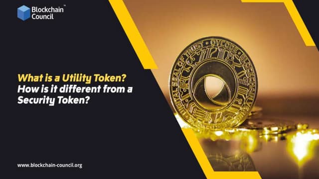 What is a Utility Token and how does it function? What sets it apart from a S...