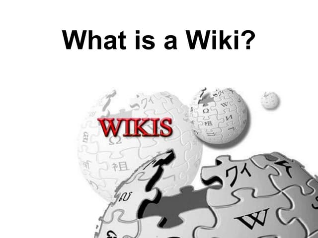 What is a wiki