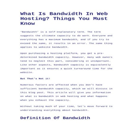 What Is Bandwidth In Web Hosting.pdf