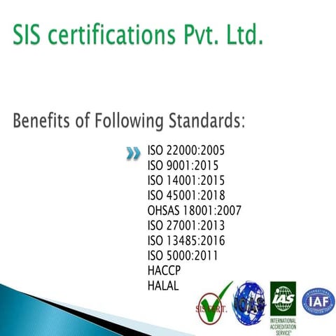 Benefit of ISO Certification