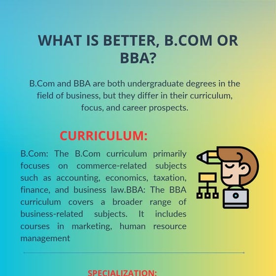 B.com vs Bba which is best for your..... | PDF