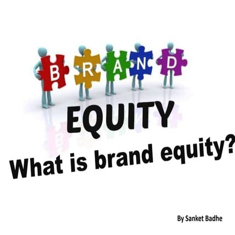 What is brand equity