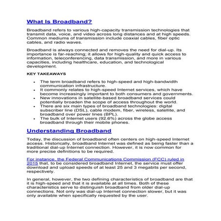 Bandwidth Presentation | PPT